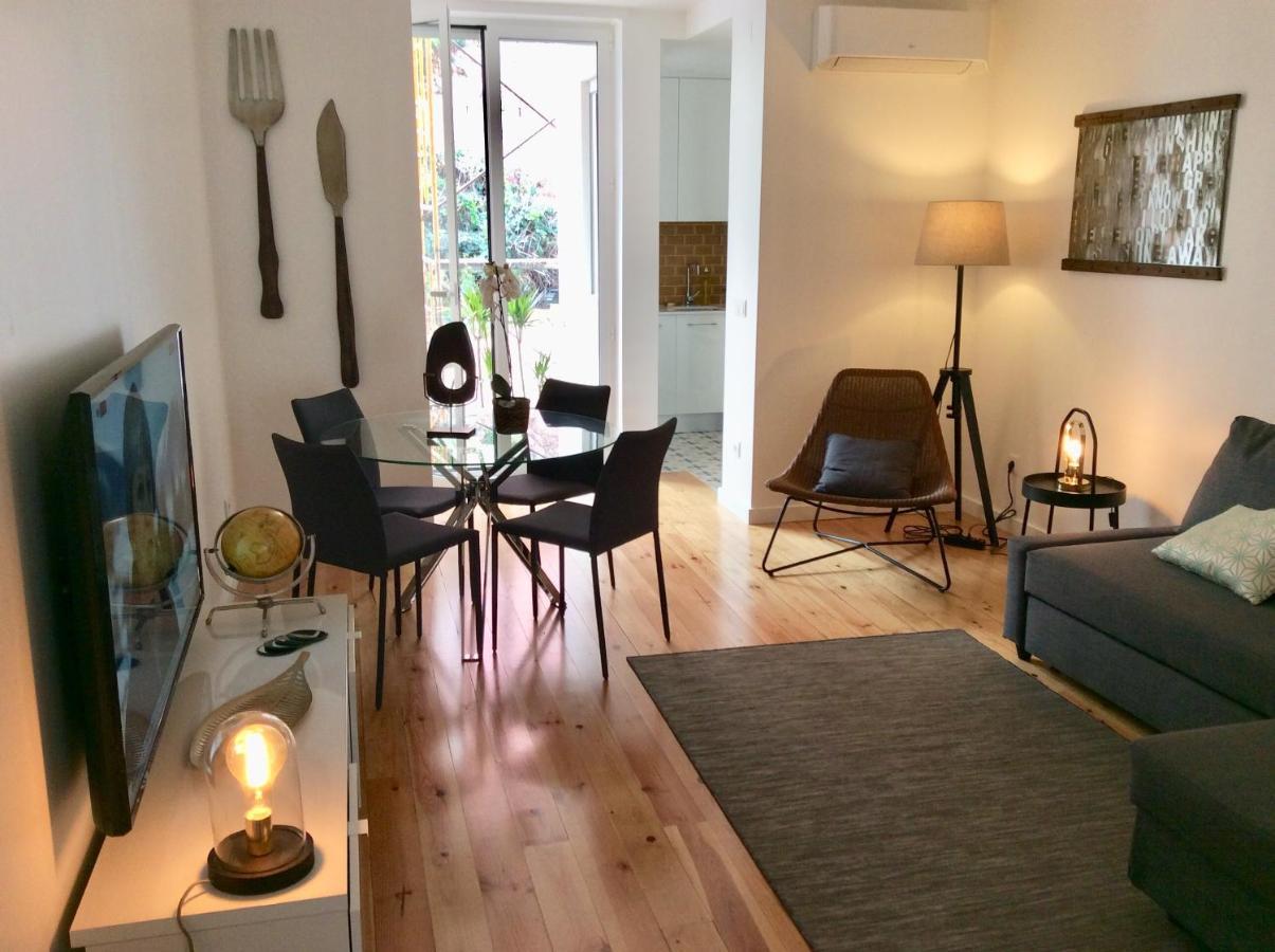 Whome Modern 1-Bed With Ac & Private Terrace Lisboa Eksteriør bilde